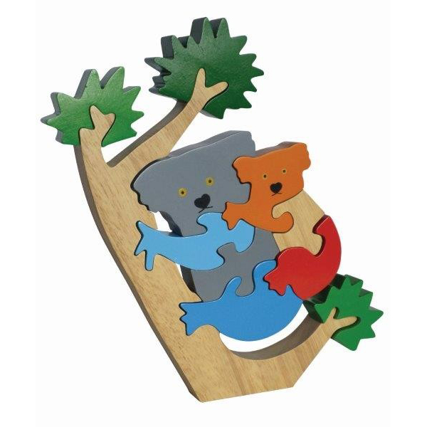 Koala in Tree Puzzle