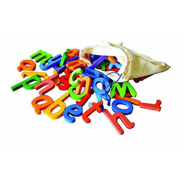 52 Lower Case Letters in bag